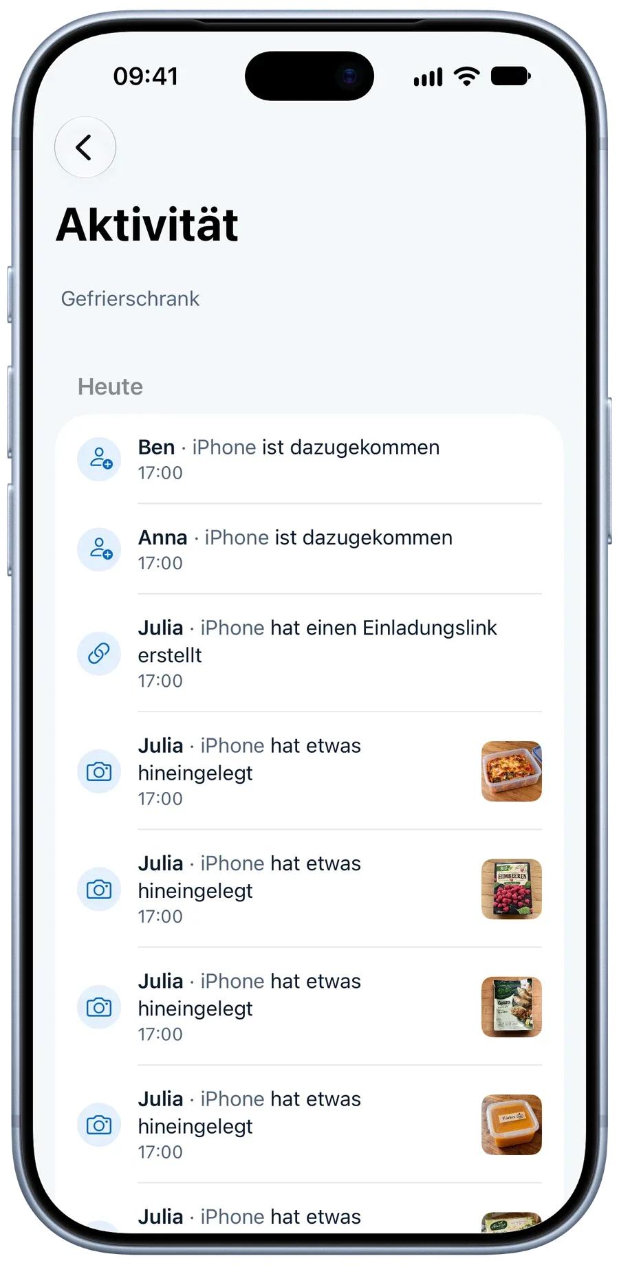 Der Verlauf eines geteilten Gefrierschranks